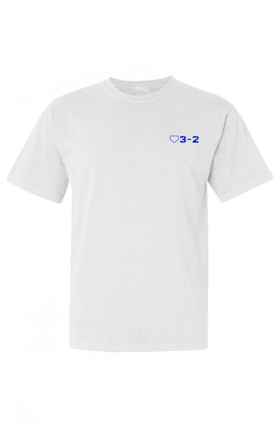 3-2 Red White & Blue Heavyweight Cotton Tee