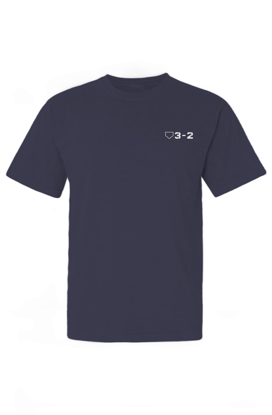 3-2 Red White & Blue Heavyweight Cotton Tee