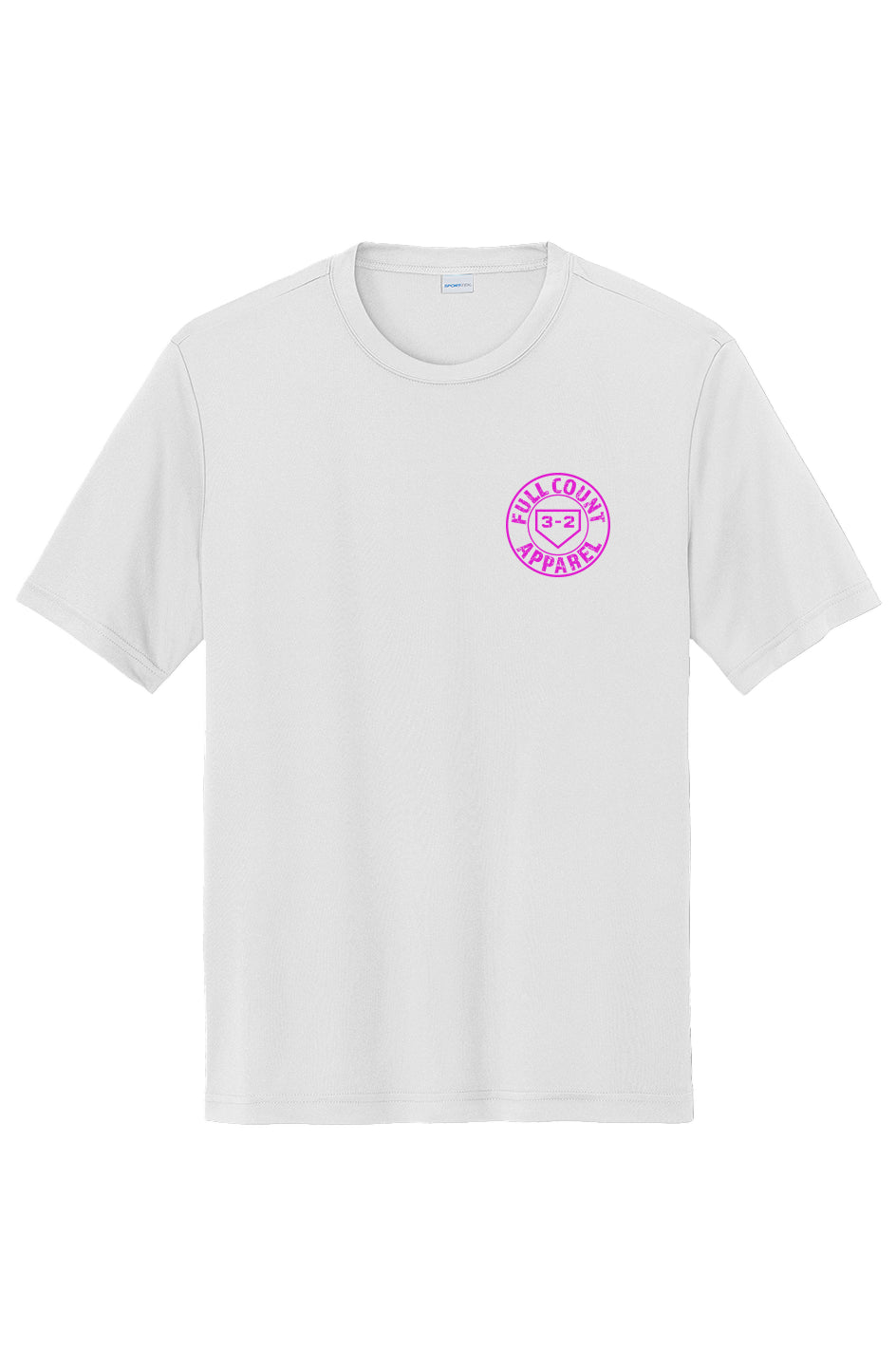 Circle Logo Performance Tee - Pink