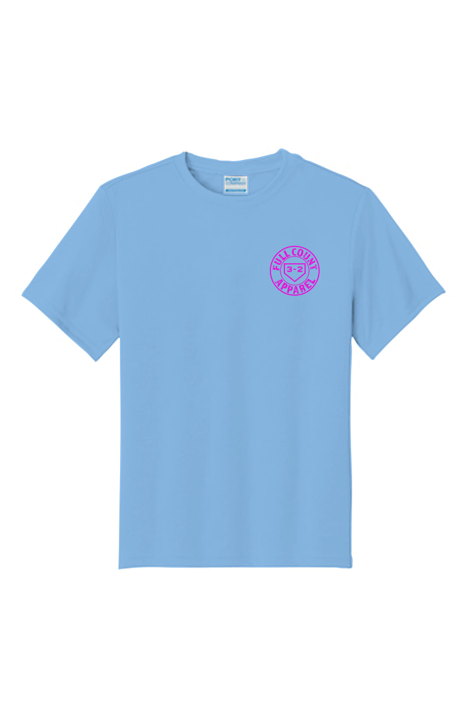 Circle Logo Youth Performance Tee - Pink