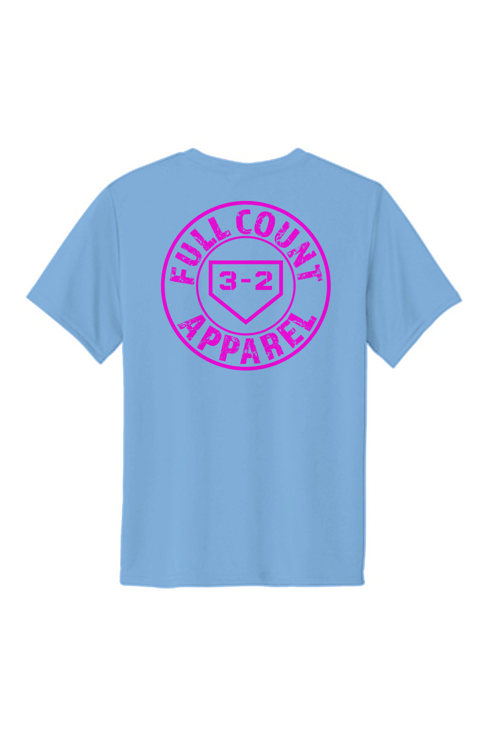 Circle Logo Youth Performance Tee - Pink