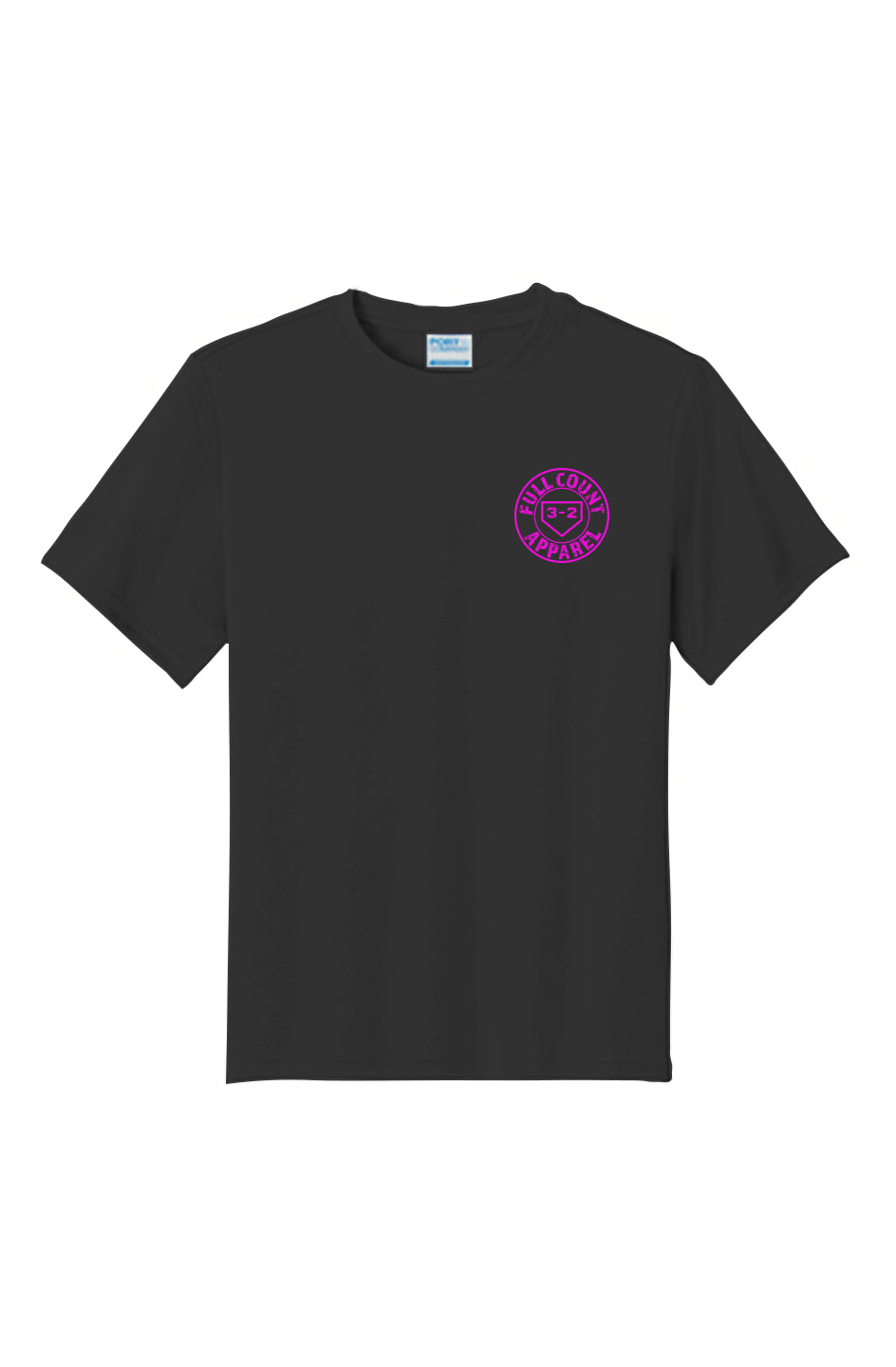 Circle Logo Youth Performance Tee - Pink