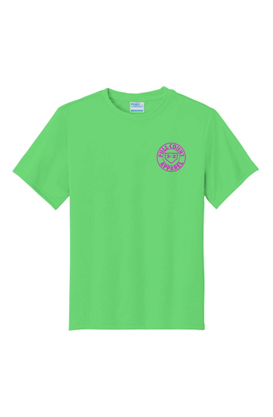 Circle Logo Youth Performance Tee - Pink