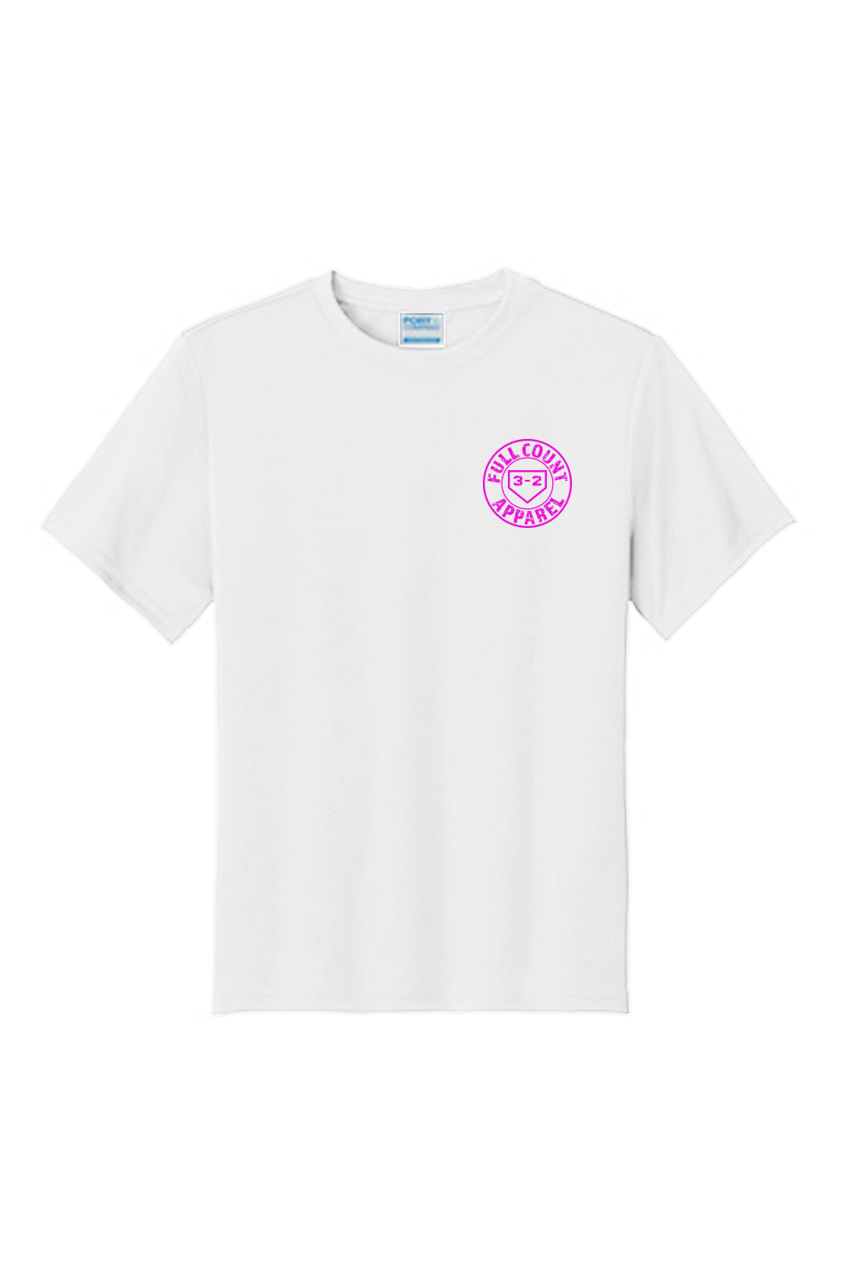 Circle Logo Youth Performance Tee - Pink