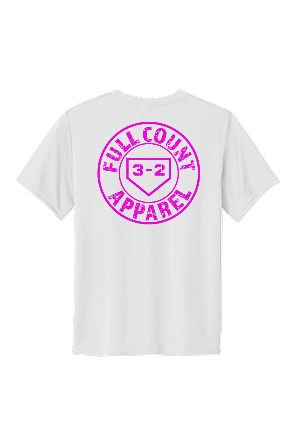 Circle Logo Youth Performance Tee - Pink