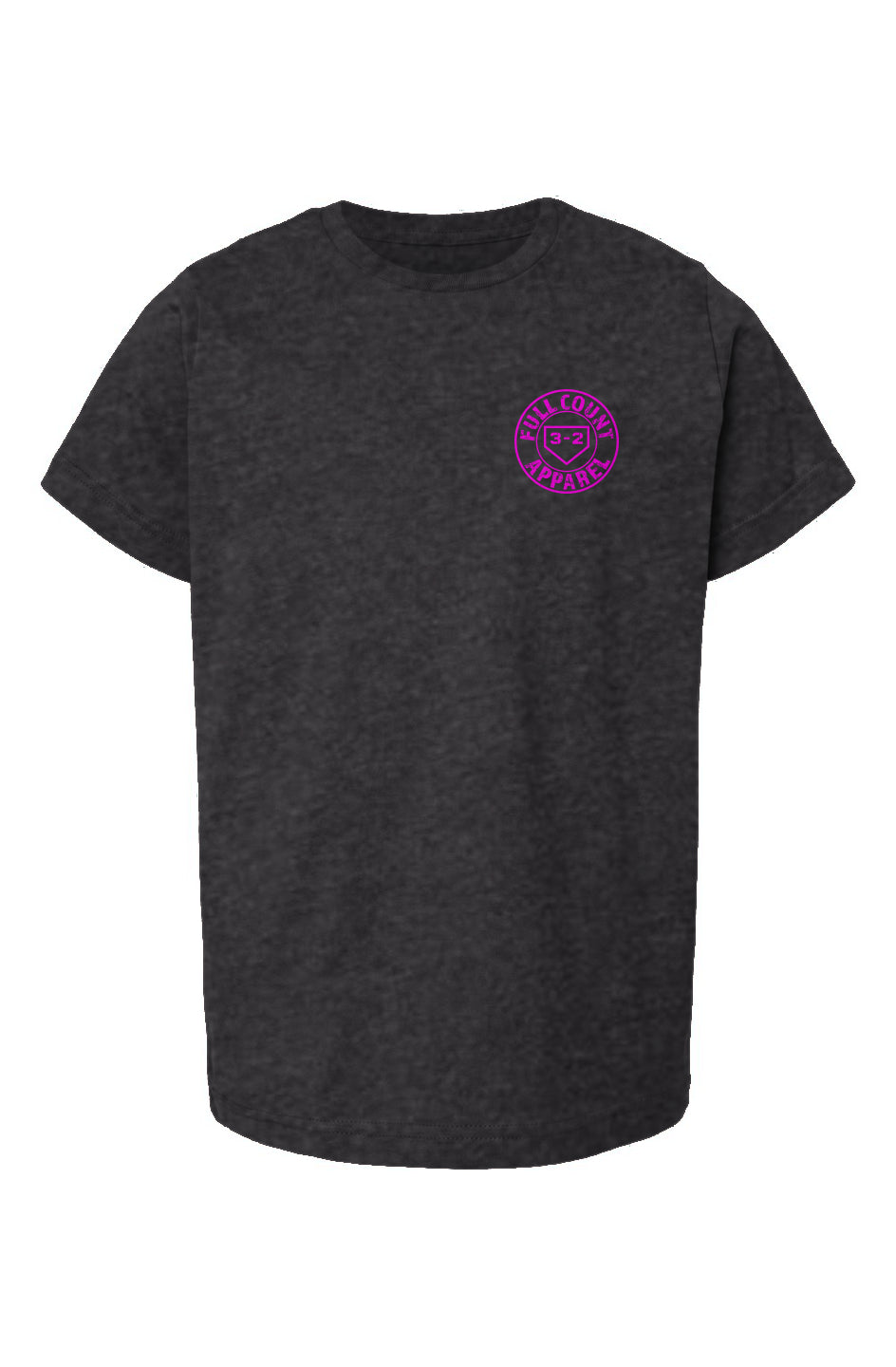 Circle Logo Youth Heavyweight Cotton Tee - Pink
