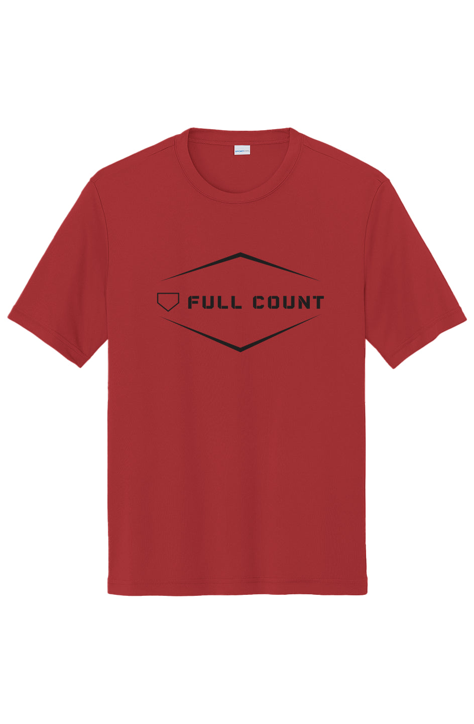 Full Count Performance Tee - Black Logo