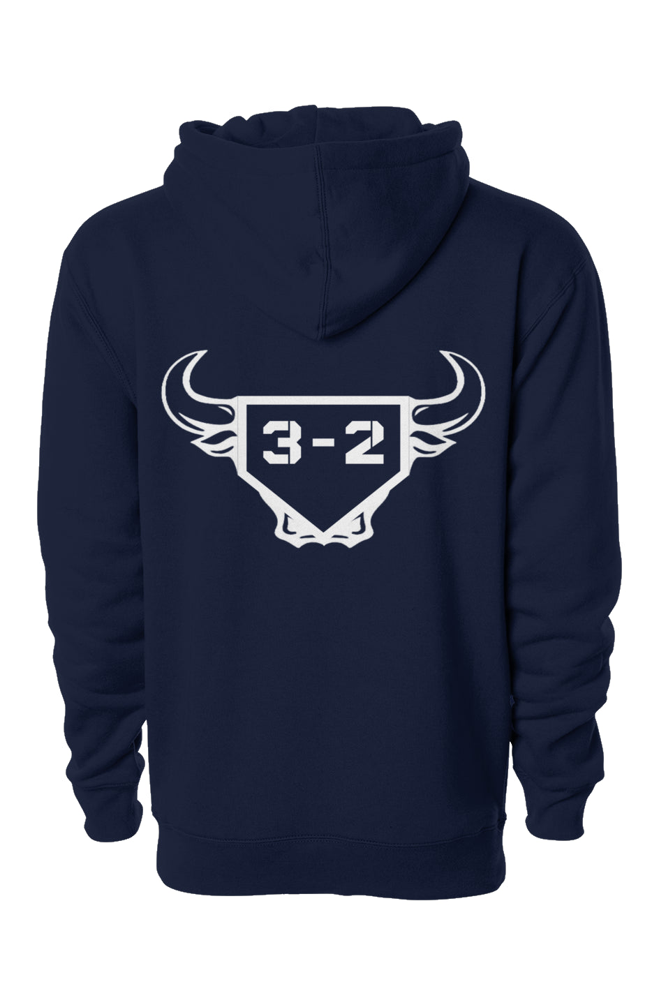 3-2 Bullpen Heavyweight Hoodie - White