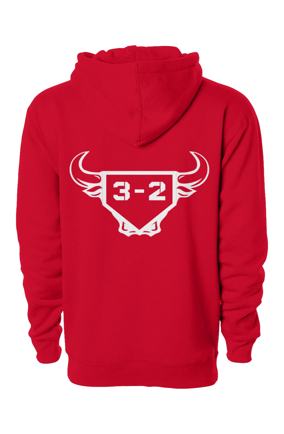 3-2 Bullpen Heavyweight Hoodie - White