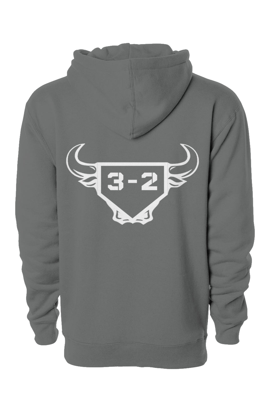 3-2 Bullpen Heavyweight Hoodie - White