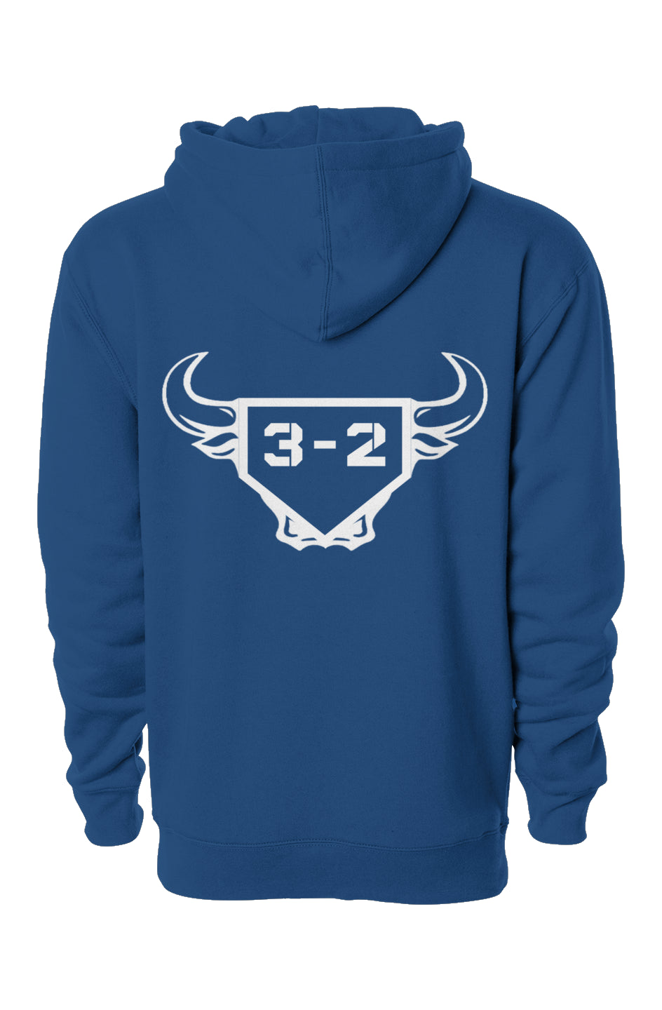 3-2 Bullpen Heavyweight Hoodie - White