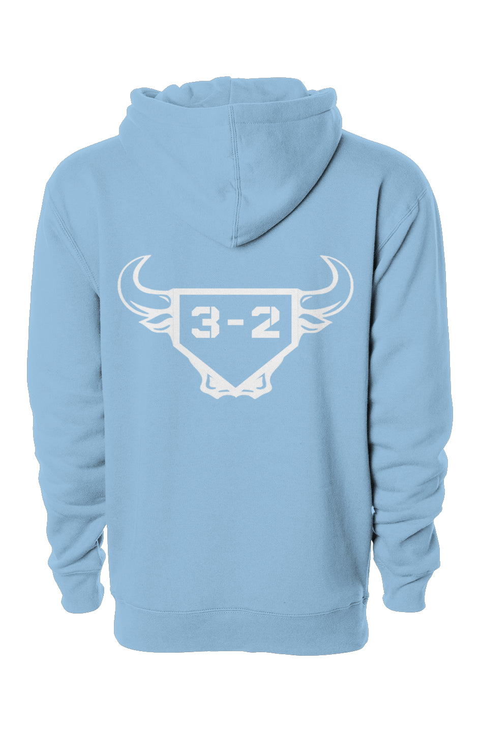 3-2 Bullpen Heavyweight Hoodie - White