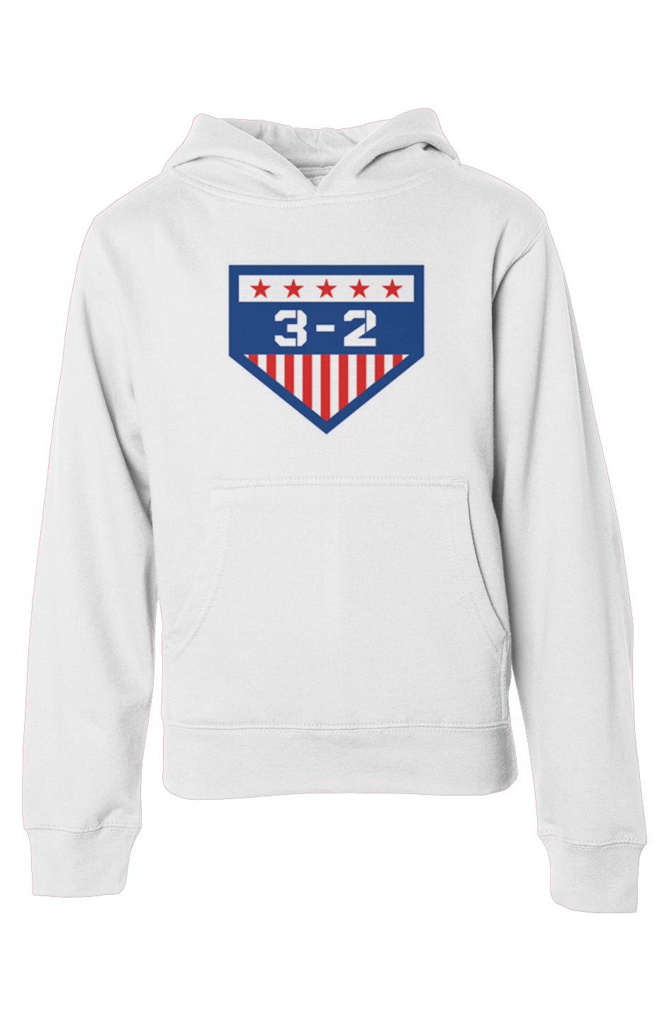 3-2 Stars & Stripes Youth Heavyweight Hoodie
