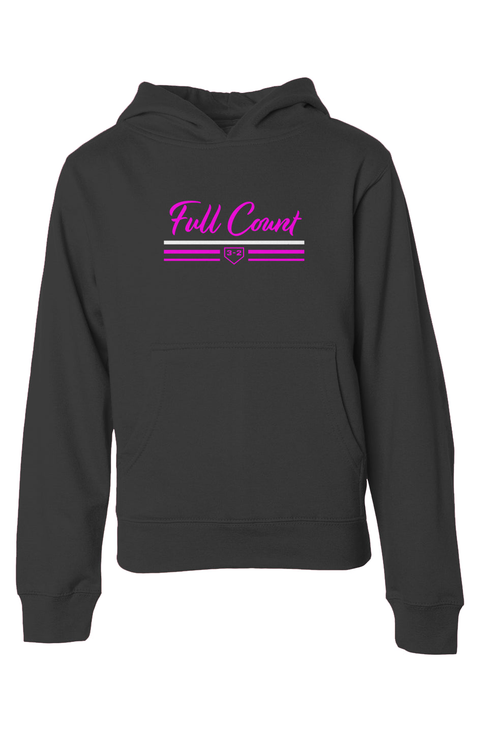 Full Count Bars Youth Hoodie - Pink