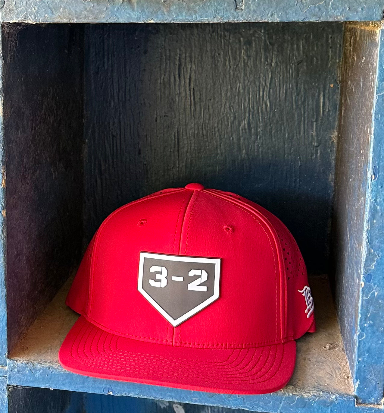 3-2 Classic PVC Flat Performance Hat - Branded Bills