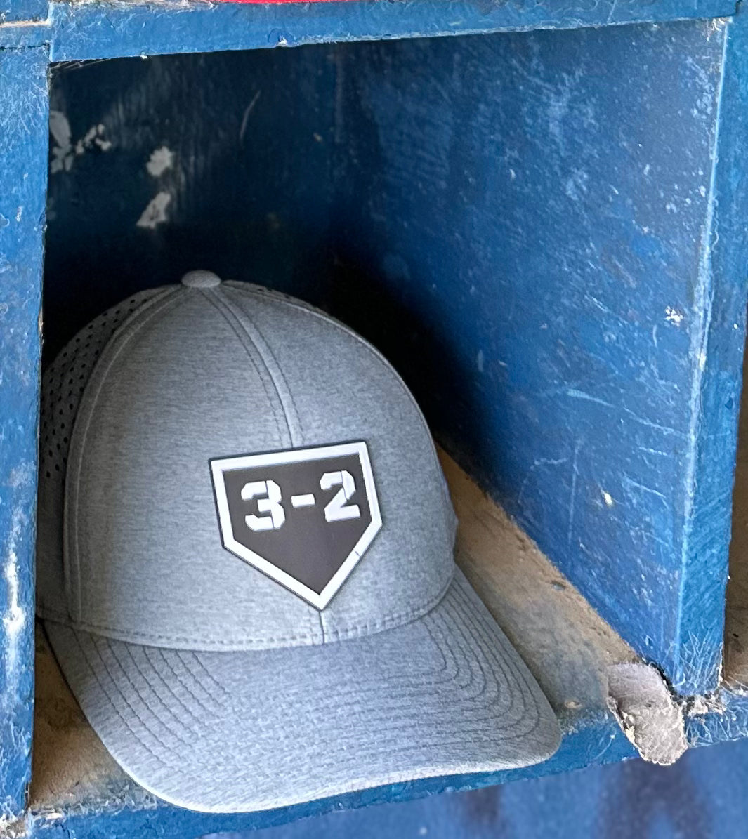 3-2 Classic PVC Curved Performance Hat - Branded Bills