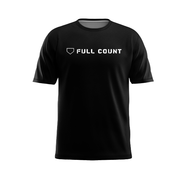 Full Count Performance Tee - White Logo