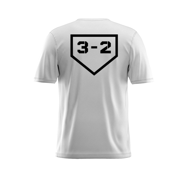 Classic 3-2 Performance Tee - Black Logo