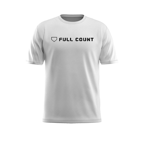 Full Count Performance Tee - Black Logo