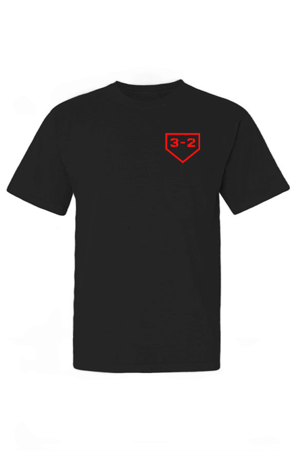 Fear &amp;amp; Arrogance Heavyweight Cotton Tee - Red &amp;amp; Wh