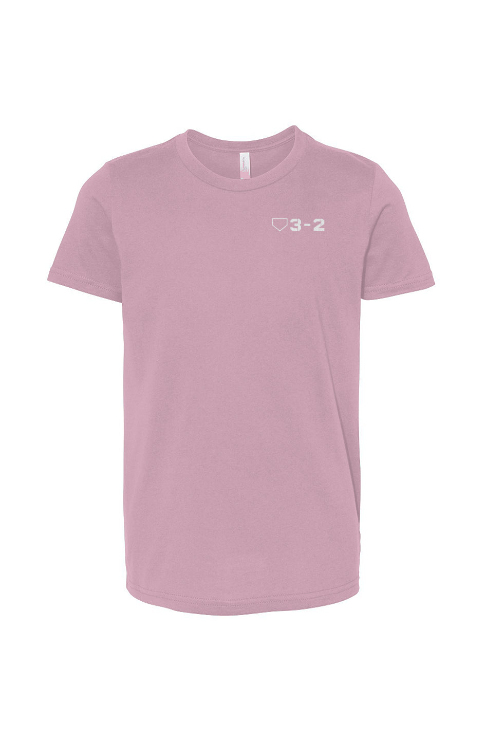 Classic 3-2 Youth Cotton Tee - White Logo