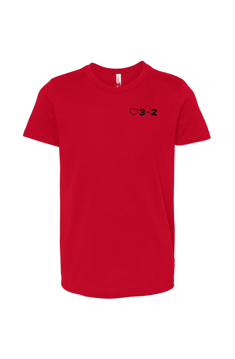 Classic 3-2 Youth Cotton Tee - Black Logo
