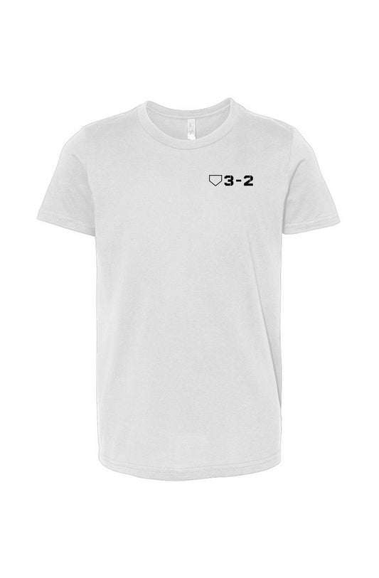Classic 3-2 Youth Cotton Tee - Black Logo