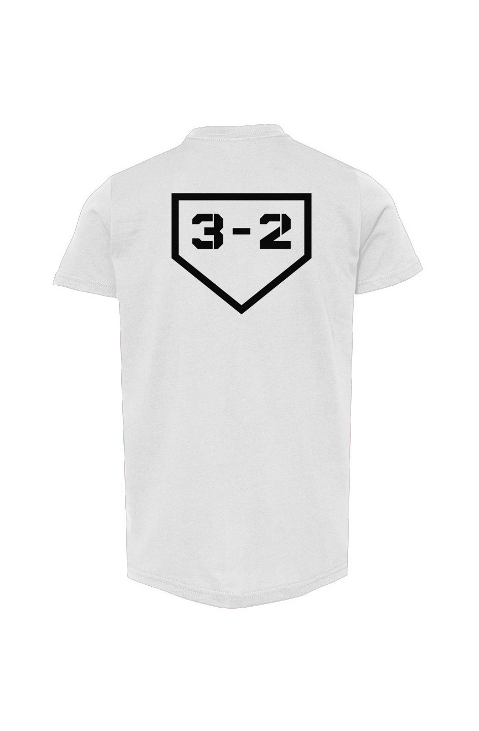 Classic 3-2 Youth Cotton Tee - Black Logo