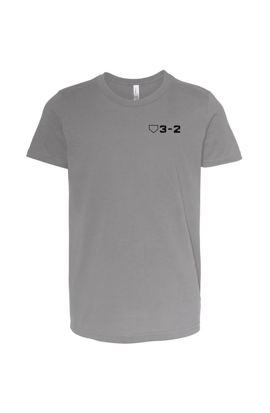 Classic 3-2 Youth Cotton Tee - Black Logo