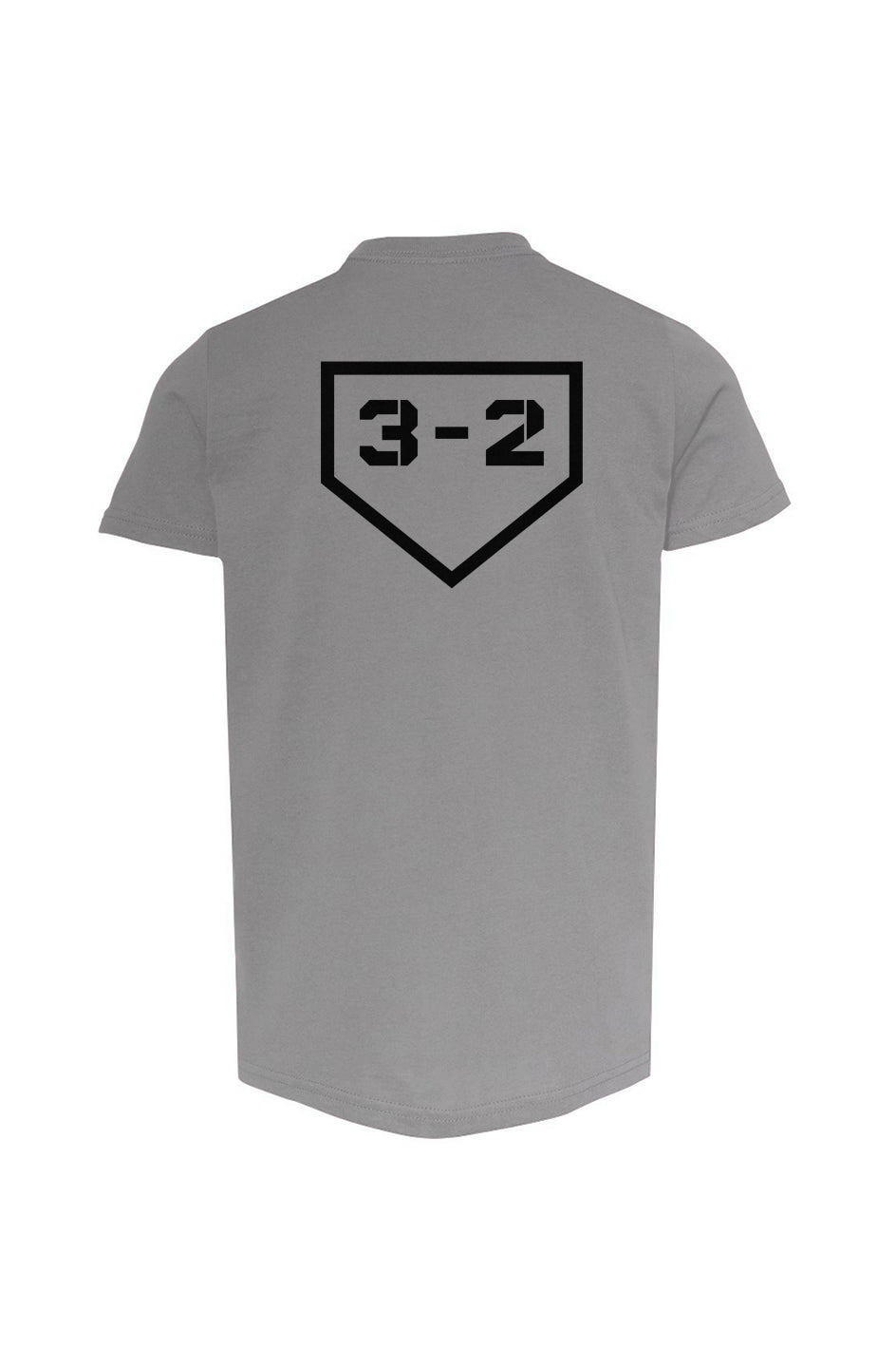 Classic 3-2 Youth Cotton Tee - Black Logo