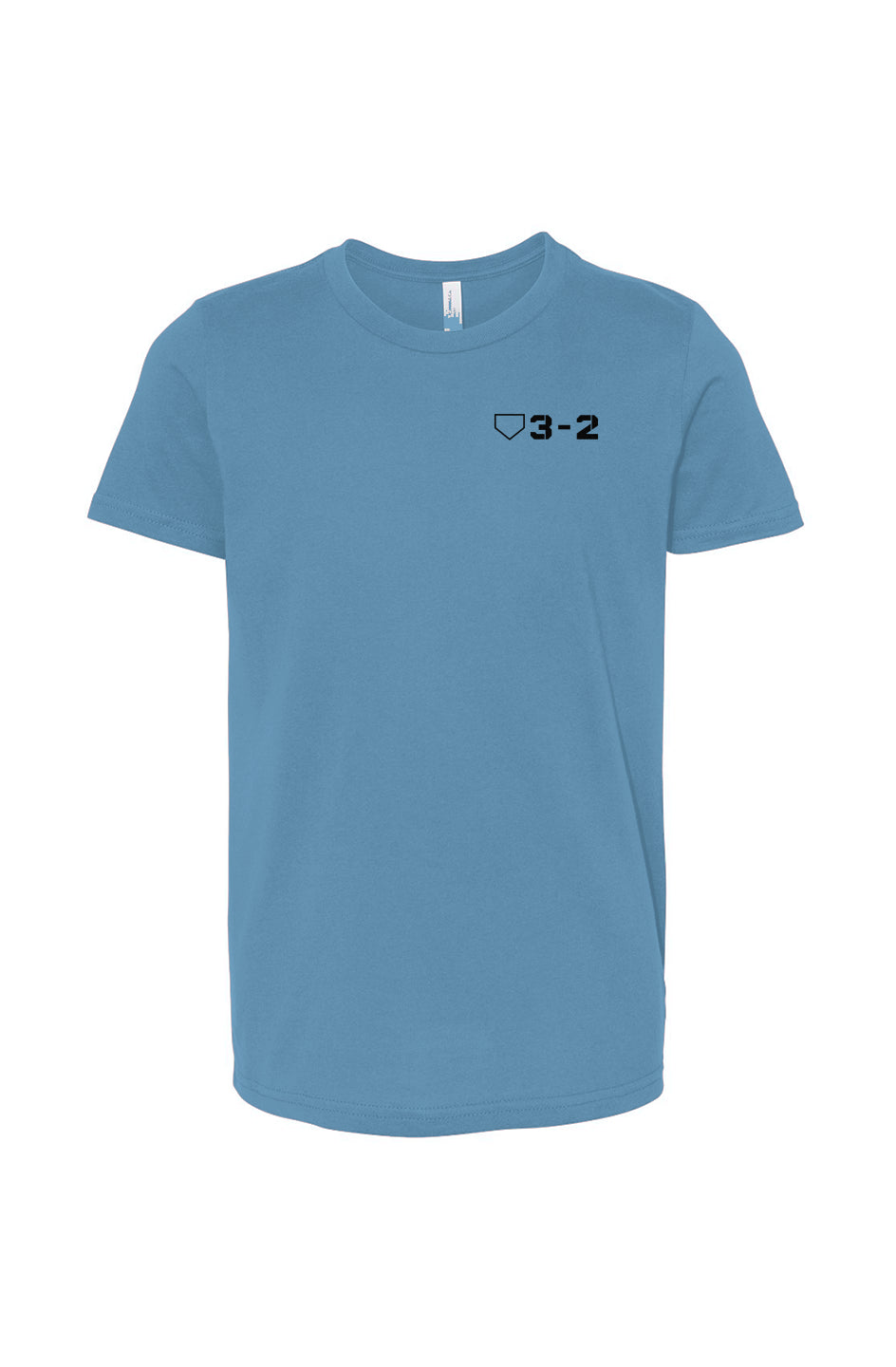 Classic 3-2 Youth Cotton Tee - Black Logo
