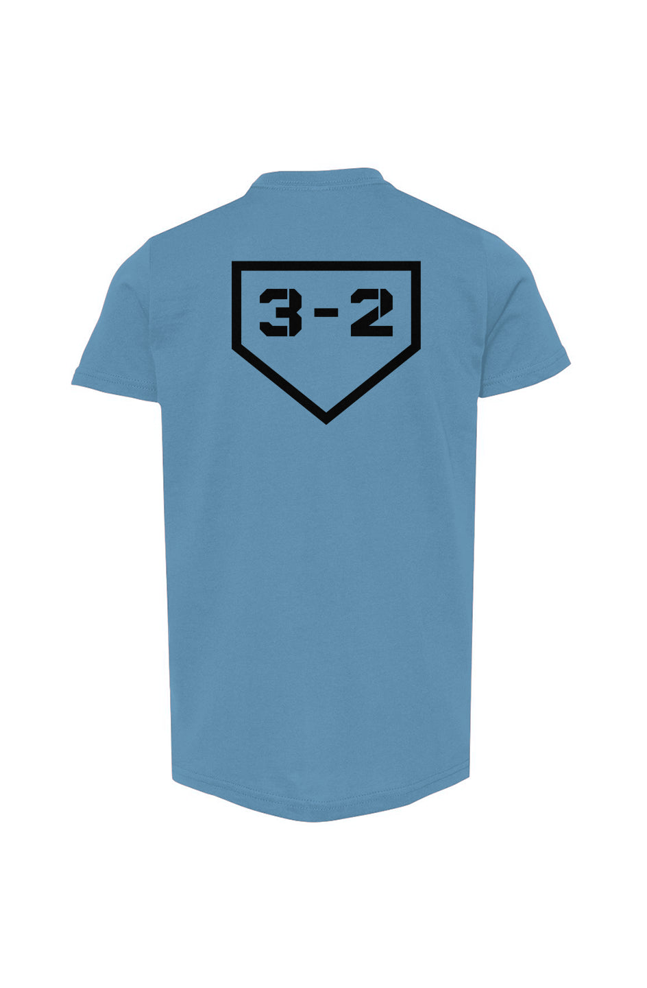 Classic 3-2 Youth Cotton Tee - Black Logo