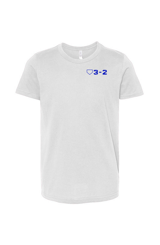 3-2 Red White & Blue Youth Cotton Tee