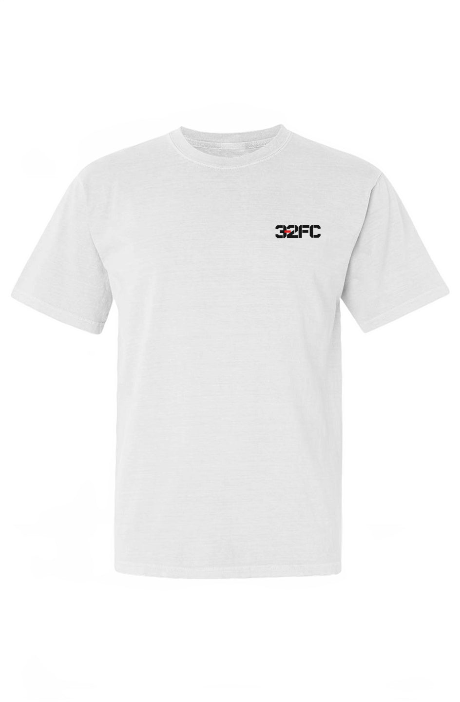 3-2 HR Scorecard Heavyweight Cotton Tee - Red