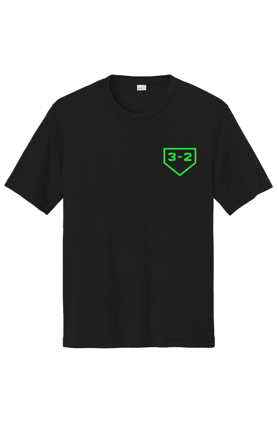 Fear & Arrogance Performance Tee - Lime & Blue