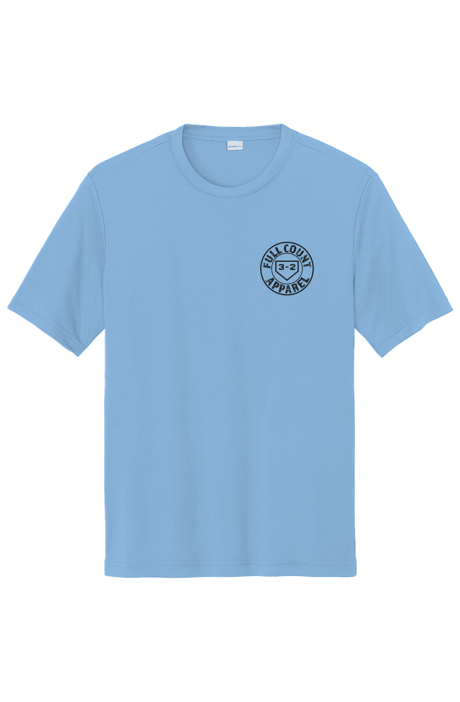 Circle Logo Performance Tee - Black