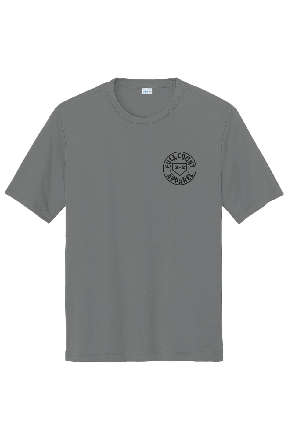 Circle Logo Performance Tee - Black