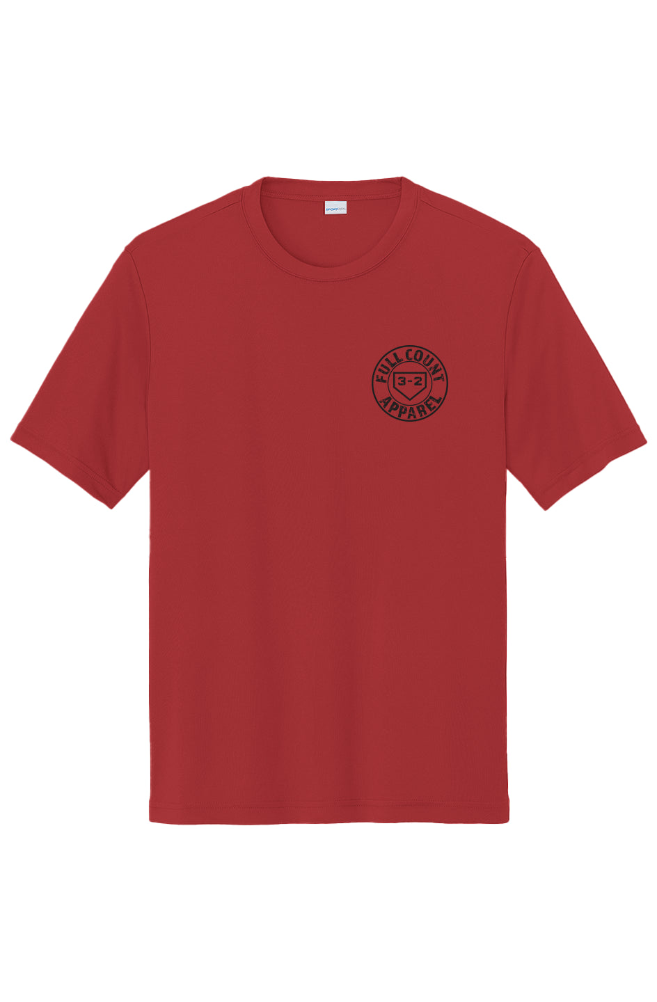 Circle Logo Performance Tee - Black