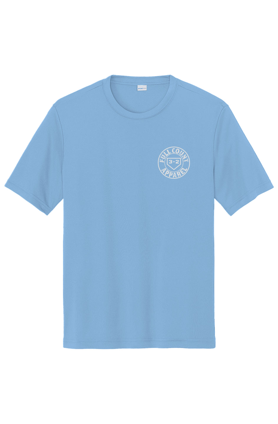 Circle Logo Performance Tee - White