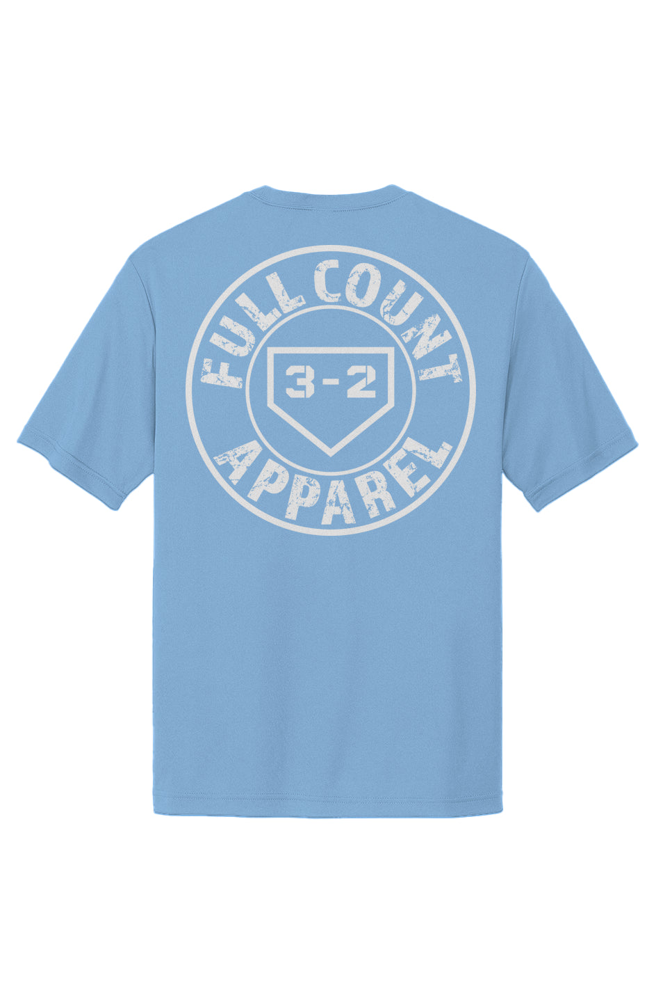 Circle Logo Performance Tee - White