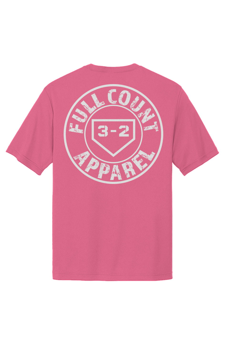Circle Logo Performance Tee - White