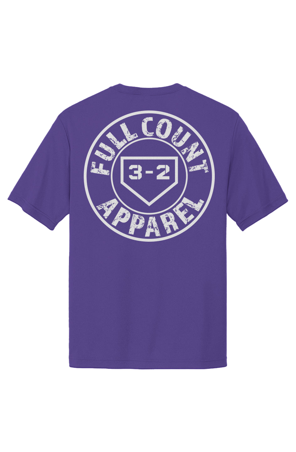 Circle Logo Performance Tee - White
