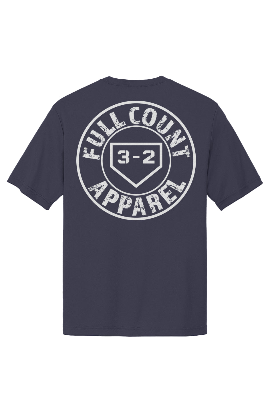 Circle Logo Performance Tee - White
