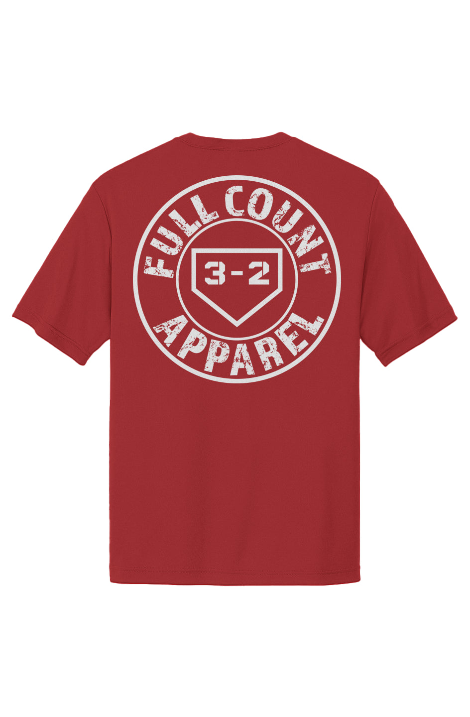 Circle Logo Performance Tee - White