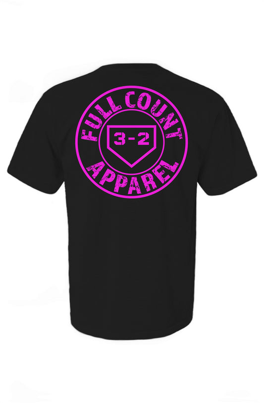 Circle Logo Heavyweight Cotton Tee - Pink