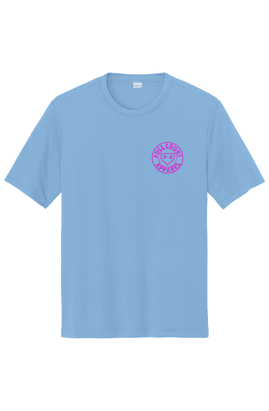Circle Logo Performance Tee - Pink