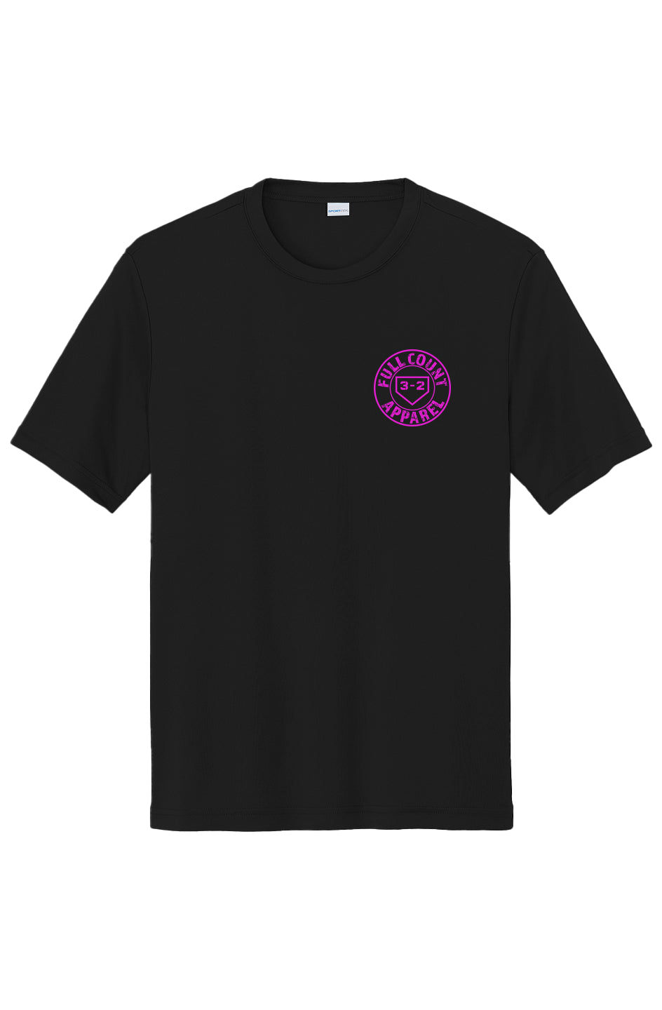 Circle Logo Performance Tee - Pink