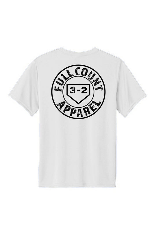Circle Logo Youth Performance Tee - Black
