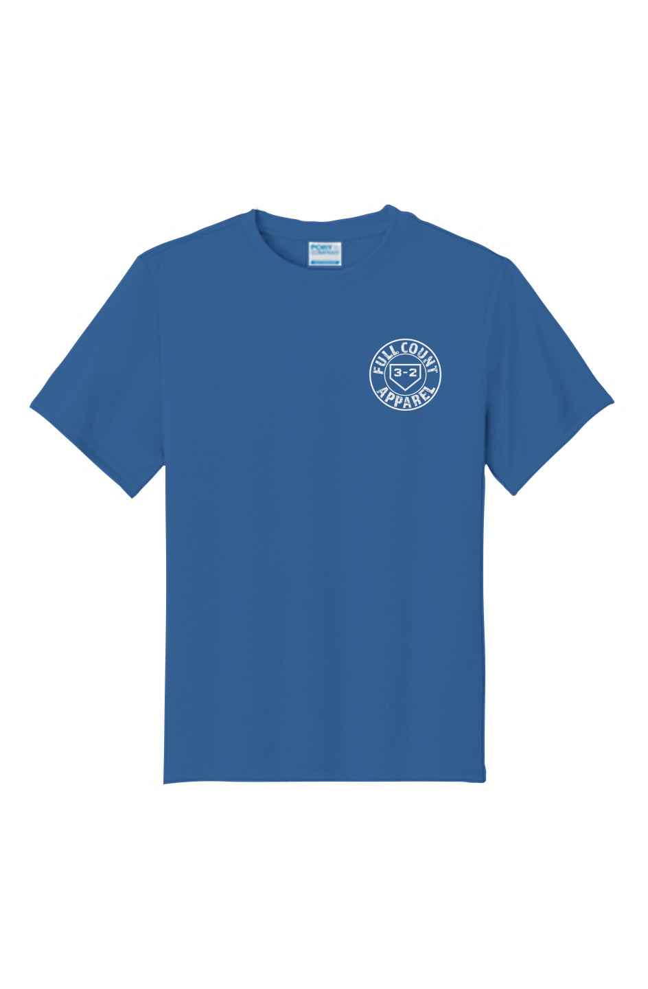 Circle Logo Youth Performance Tee - White