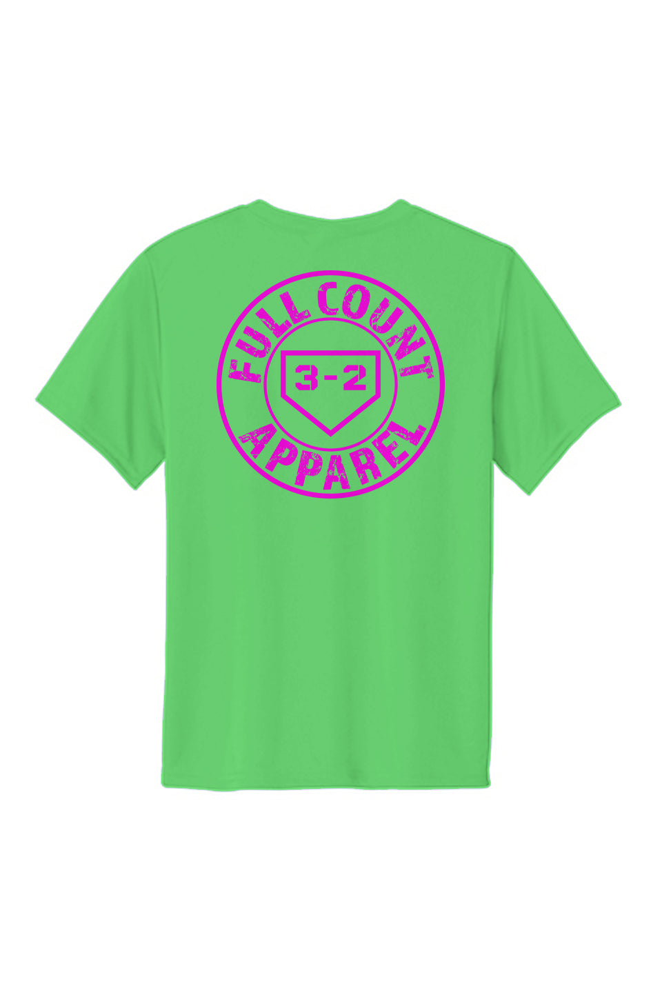 Circle Logo Youth Performance Tee - Pink